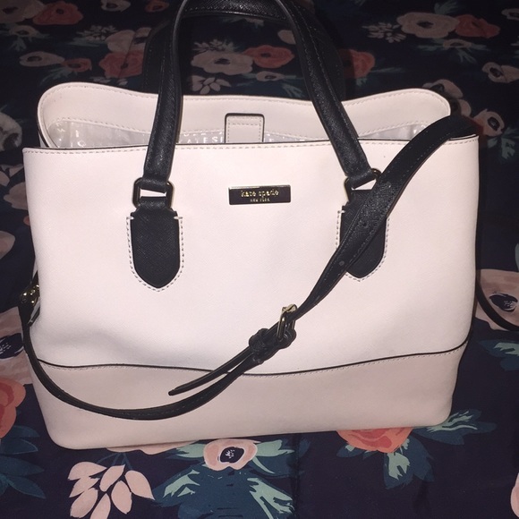 ♠️ LIKE NEW KATE SPADE 2-TONE SATCHEL ♠️